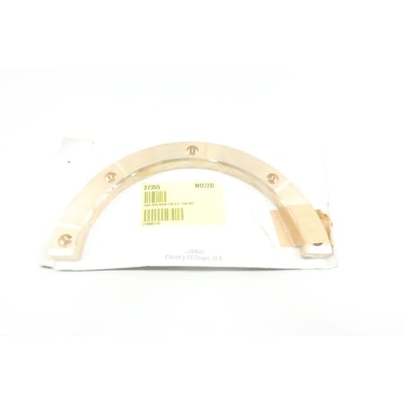 Dresser-Rand Main Thrust Bearing Bronze Shoe 3/4in Thk Air Compressor Parts and Accessory R30638